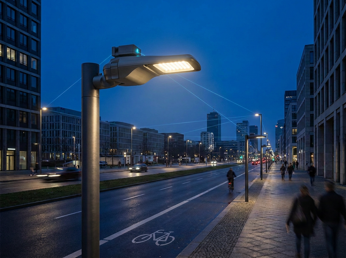 Ciudad Conectada con Alumbrado Público LED y Nodos de Telegestión Luxiot